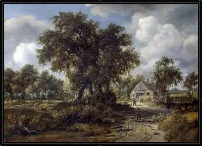 Деревенский пейзаж (A Woody Landscape)