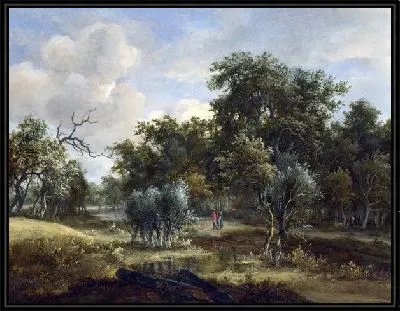 Ручей возле дерева (A Stream by a Wood)