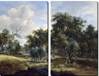 Ручей возле дерева (A Stream by a Wood)