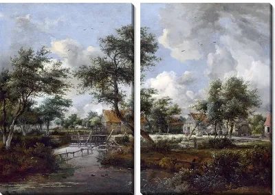 Картина Водяные мельницы (The Watermills)