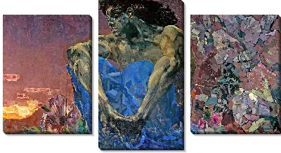 Картина Демон сидящий