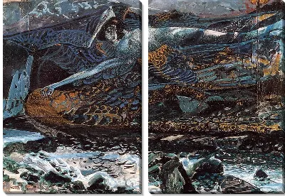 Картина Поверженный демон (Fallen demon)