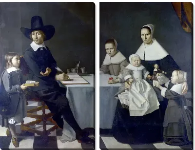 Картина Семья (A Family Group)