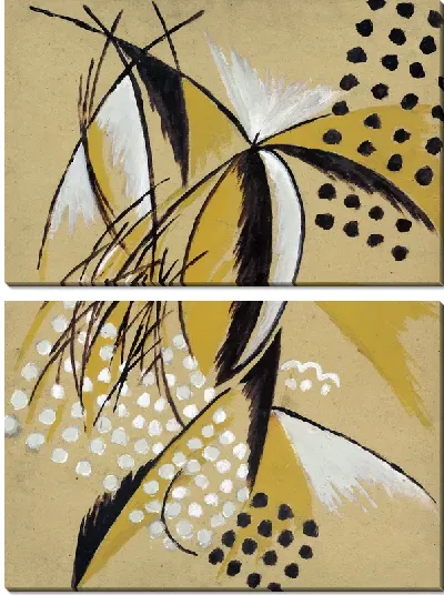 Картина Глава (Rayonist Composition Heads)