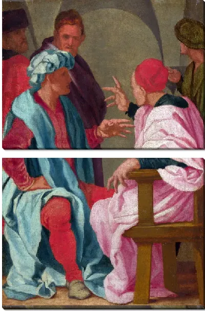 Картина Дискуссия (A Discussion)