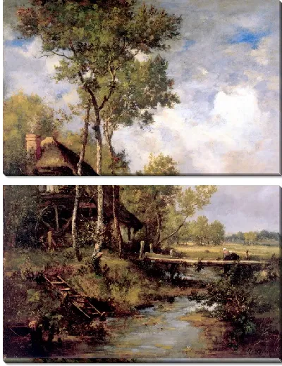 Картина Старая мельница (The Old Windmill)