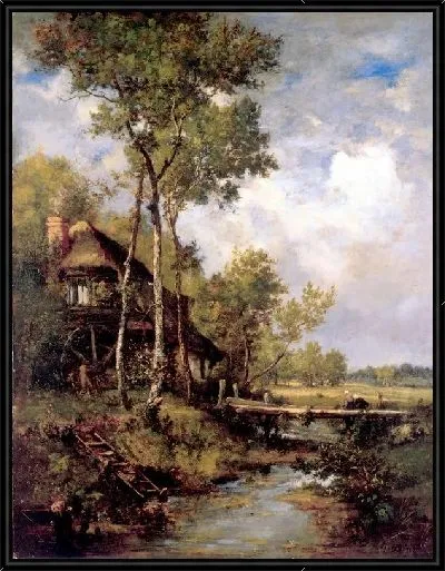 Картина Старая мельница (The Old Windmill)