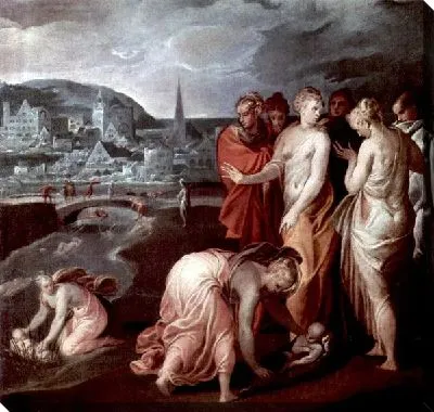 Картина Спасение Моисея из воды (The rescue of Moses from the water)