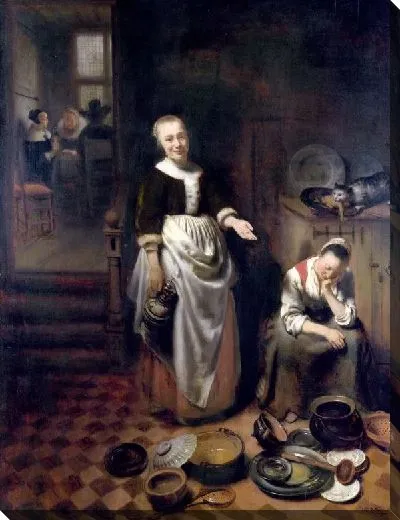 Картина Ожидающая прислуга (The Idle Servant)