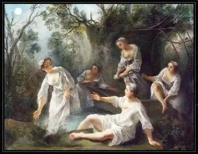 Картина Четыре времени дня — вечер (The Four Times of Day - Evening)