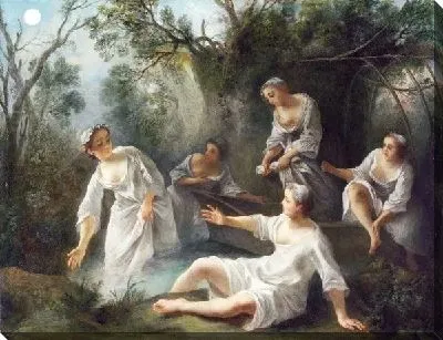 Картина Четыре времени дня — вечер (The Four Times of Day - Evening)