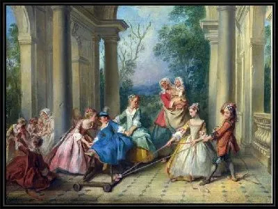 Картина Четыре возраста человека - детство (The Four Ages of Man — Childhood)