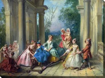 Картина Четыре возраста человека - детство (The Four Ages of Man — Childhood)