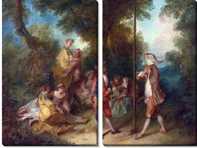 Картина Четыре возраста человека -  зрелость (The Four Ages of Man — Maturity)