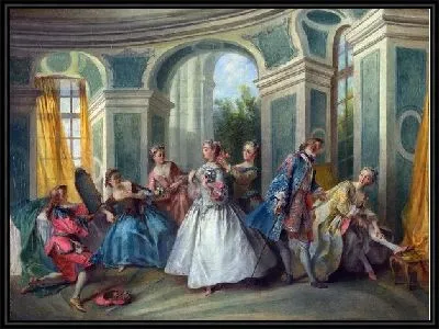 Картина Четыре возраста человека — молодость (The Four Ages of Man — Youth)