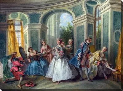 Картина Четыре возраста человека — молодость (The Four Ages of Man — Youth)