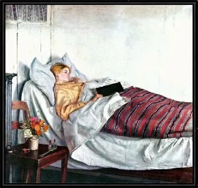 Больная девушка (The sick girl)