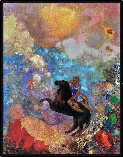 Картина Муза на Пегасе (Muse on Pegasus)