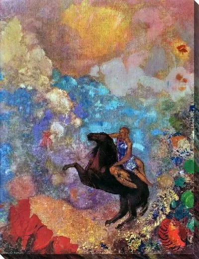 Картина Муза на Пегасе (Muse on Pegasus)