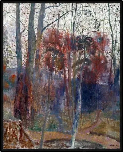Картина Деревья в Бьевр (Trees in Bievres)