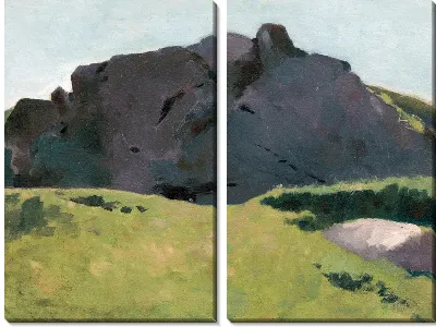 Картина Каменистый склон (The Rocky Slope)