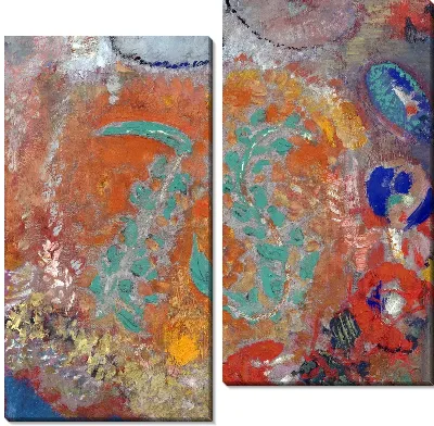 Композиция из цветов без вазы (Composition Flowers without a Vase)