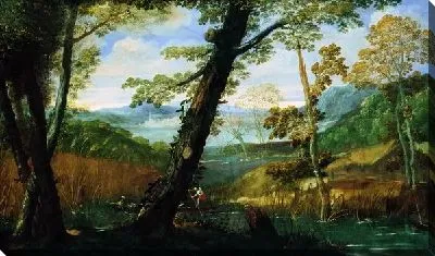 Картина Римский пейзаж (Landscape in Rome)