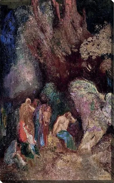 Картина В пещере заколдованного (In the enchanted cave)