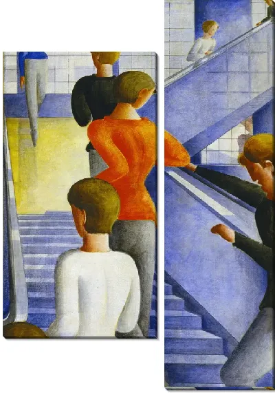 Картина Лестница баухаус (Bauhaus Stairway)