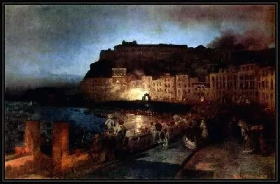 Фейерверк в Неаполе (Feuerwerk in Neapel)