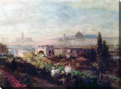 Картина Вид на Флоренцию (View of Florence)