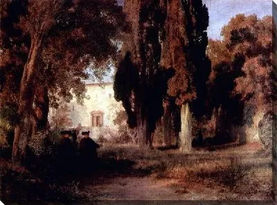 Картина Сад монастыря (Monastery garden)