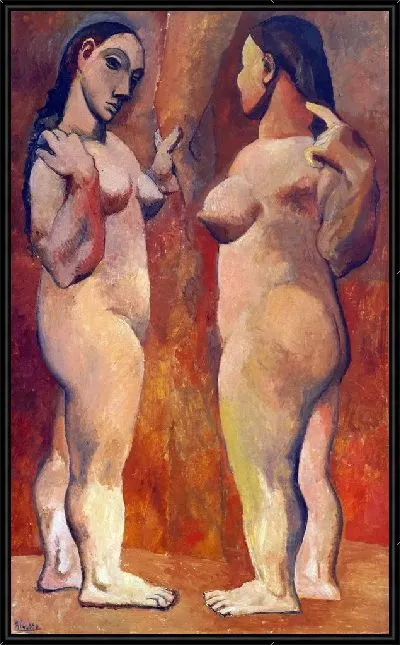 Картина Две обнаженные (Two Nudes)