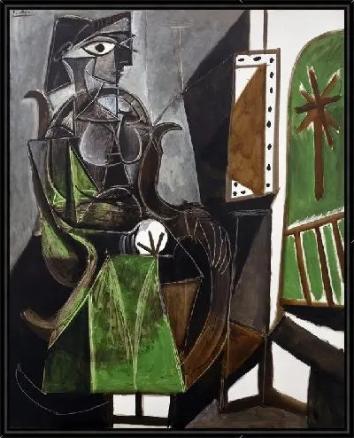 Картина Женщина у окна (Woman by a Window)