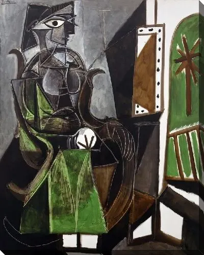 Картина маслом Женщина у окна (Woman by a Window)