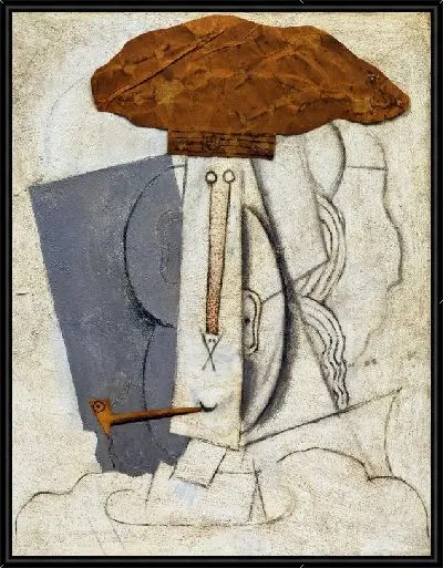 Картина Студент с трубкой (Student with a Pipe)