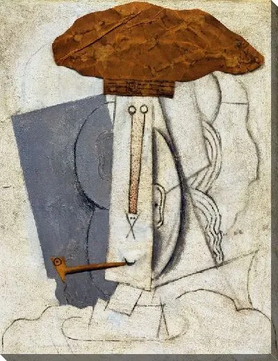 Картина маслом Студент с трубкой (Student with a Pipe)