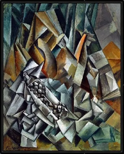 Картина Натюрморт с бутылкой ликера (Still Life with Liqueur Bottle)