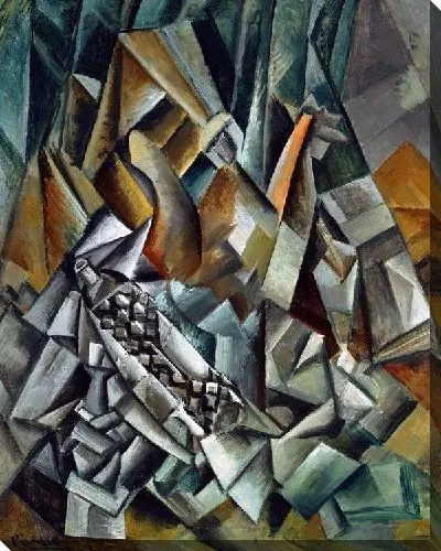 Постер Натюрморт с бутылкой ликера (Still Life with Liqueur Bottle)