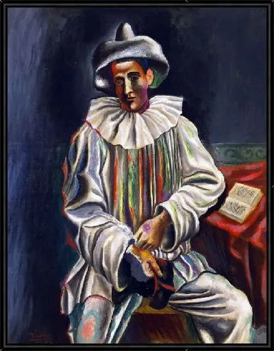 Картина Пьеро (Pierrot)