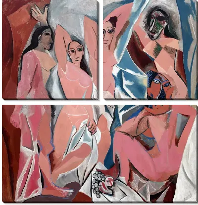 Модульная картина Девы Авиньона (Virgin Avignon )