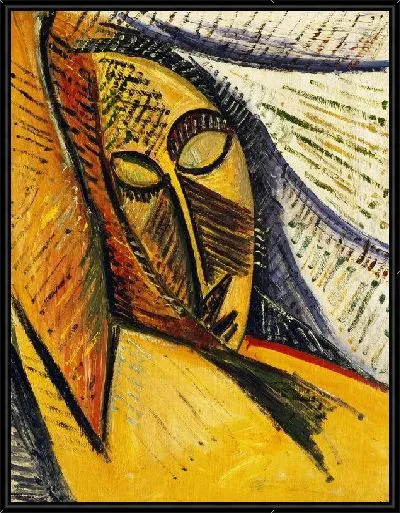 Картина Голова спящей (Head of a Sleeping Woman)