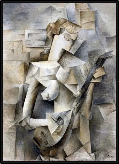 Картина Девушка с мандолиной (Girl with a Mandolin)