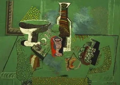 Плакат Зеленый натюрморт (Green Still Life)
