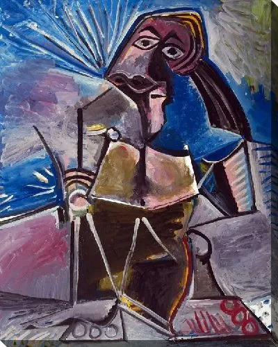 Картина маслом На работе (At Work)