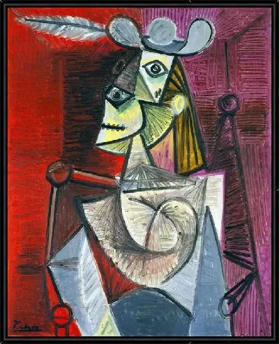 Картина Женщина в кресле (Woman in an Armchair)