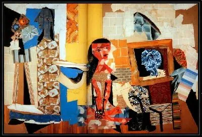 Картина Женщина расчесывает волосы (Women at their toilette)