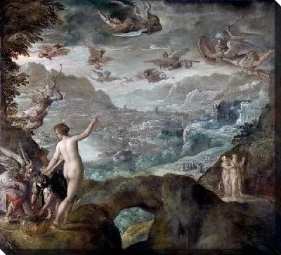 Картина Пейзаж с изгнанием Гарпий (Landscape with the Expulsion of the Harpies)