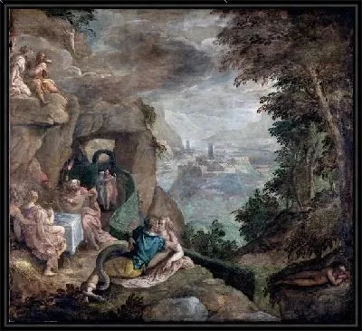 Картина Пейзаж со со сценой очарования (Landscape with a Scene of Enchantment)