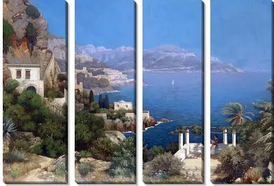 Модульная картина Солнечная Италия